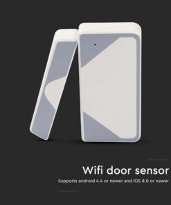 Wi-Fi Smart Αισθητήρας Πόρτας – Παραθύρου Λευκός V-TAC – 6782