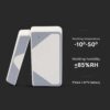 Wi-Fi Smart Αισθητήρας Πόρτας – Παραθύρου Λευκός V-TAC – 6782