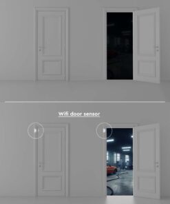 Wi-Fi Smart Αισθητήρας Πόρτας – Παραθύρου Λευκός V-TAC – 6782