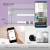 Wi-Fi Smart Αισθητήρας Πόρτας – Παραθύρου Λευκός V-TAC – 6782