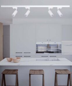 LED Τριφασικό Φωτιστικό Ράγας GU10 V-TAC Λευκό Περιστρεφόμενο – 6783