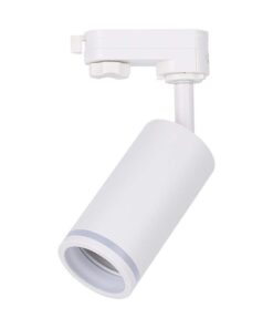 LED Τριφασικό Φωτιστικό Ράγας GU10 V-TAC Λευκό Περιστρεφόμενο – 6783