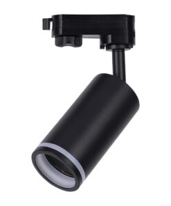 LED Τριφασικό Φωτιστικό Ράγας GU10 V-TAC Μαύρο Περιστρεφόμενο – 6784