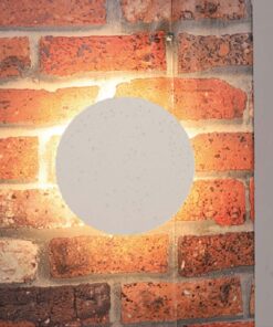 LED Απλίκα Τοίχου Αρχιτεκτονικού Φωτισμού 12W Στρογγυλή Λευκή V-TAC IP65 Θερμό Λευκό 3000K – 6785