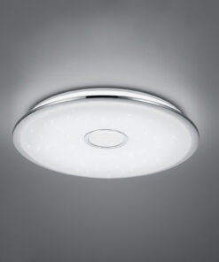 Φωτιστικό Οροφής Trio Lighting LED 100W Χρώμιο Πλαστικό Dimmable 9800lm 3000 – 5500K 678710006