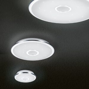 Φωτιστικό Οροφής Trio Lighting LED 100W  Χρώμιο Πλαστικό Dimmable 9800lm 3000 – 5500K  678710006
