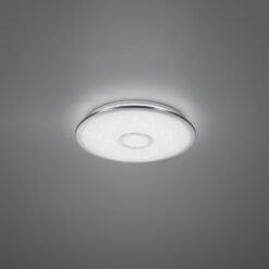 Φωτιστικό Οροφής Trio Lighting LED 30W Χρώμιο Πλαστικό Dimmable 3100lm 3000 – 5500K 678713006