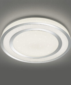 Φωτιστικό Οροφής Trio Lighting LED 45W Χρώμιο Πλαστικό Dimmable 4000lm 3000 – 5500K 679210106