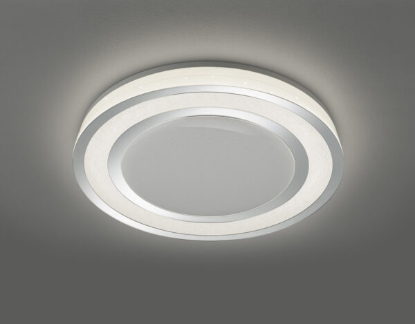 Φωτιστικό Οροφής Trio Lighting LED 45W  Χρώμιο Πλαστικό Dimmable 4000lm 3000 – 5500K  679210106