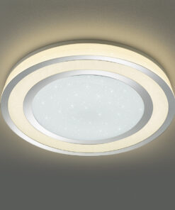 Φωτιστικό Οροφής Trio Lighting LED 45W Χρώμιο Πλαστικό Dimmable 4000lm 3000 – 5500K 679210106