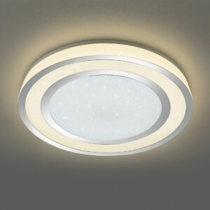 Φωτιστικό Οροφής Trio Lighting LED 45W  Χρώμιο Πλαστικό Dimmable 4000lm 3000 – 5500K  679210106