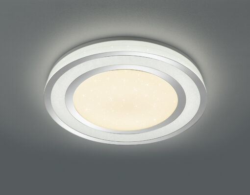 Φωτιστικό Οροφής Trio Lighting LED 45W  Χρώμιο Πλαστικό Dimmable 4000lm 3000 – 5500K  679210106
