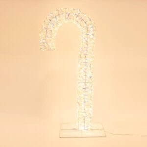 ΦΩΤΙΖΟΜΕΝΟ ΜΠΑΣΤΟΥΝΙ ΙΡΙΔΙΖΟΝ 74cm, 600 LED, 4,5V ΜΕΤΑΣΧΗΜΑΤΙΣΤΗ, TIMER, ΑΣΗΜΙ ΧΑΛΚΙΝΟ ΚΑΛΩΔΙΟ, ΘΕΡΜΟ ΛΕΥΚΟ LED, ΠΡΟΕΚΤΑΣΗ ΠΑΡΟΧΗΣ 5m, IP44 EUROLAMP – 600-22487