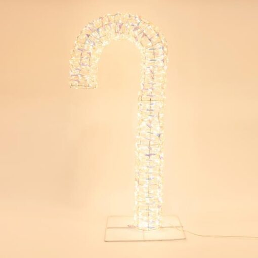 ΦΩΤΙΖΟΜΕΝΟ ΜΠΑΣΤΟΥΝΙ ΙΡΙΔΙΖΟΝ 74cm, 600 LED, 4,5V ΜΕΤΑΣΧΗΜΑΤΙΣΤΗ, TIMER, ΑΣΗΜΙ ΧΑΛΚΙΝΟ ΚΑΛΩΔΙΟ, ΘΕΡΜΟ ΛΕΥΚΟ LED, ΠΡΟΕΚΤΑΣΗ ΠΑΡΟΧΗΣ 5m, IP44 EUROLAMP – 600-22487