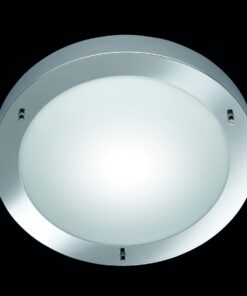 Φωτιστικό Οροφής Trio Lighting E27 Χρώμιο Μεταλλικό IP44 6801011-06