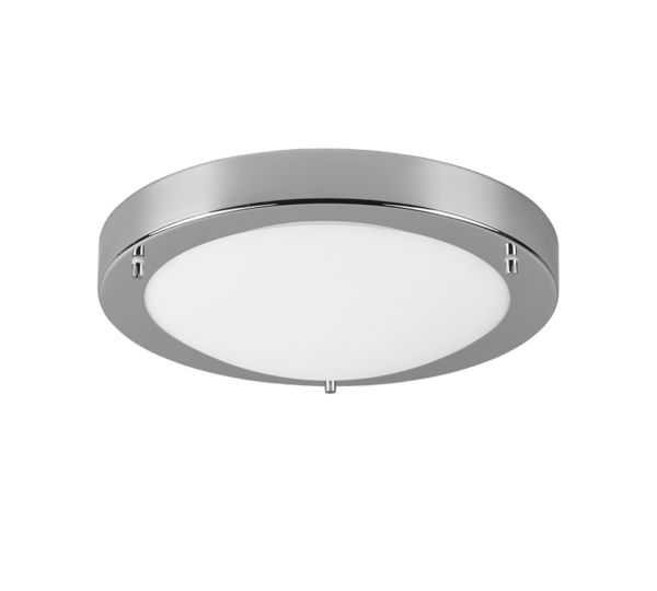 Φωτιστικό Οροφής Trio Lighting   E27 Χρώμιο Μεταλλικό   IP44 6801011-06