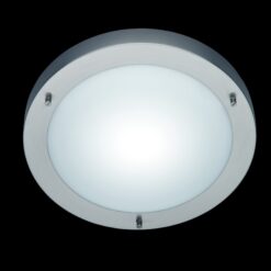 Φωτιστικό Οροφής Trio Lighting E27 Νίκελ Ματ Μεταλλικό IP44 6801011-07