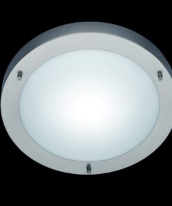 Φωτιστικό Οροφής Trio Lighting E27 Νίκελ Ματ Μεταλλικό IP44 6801011-07