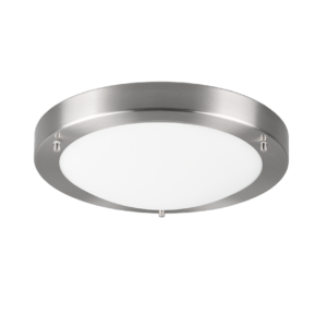 Φωτιστικό Οροφής Trio Lighting   E27 Νίκελ Ματ Μεταλλικό   IP44 6801011-07