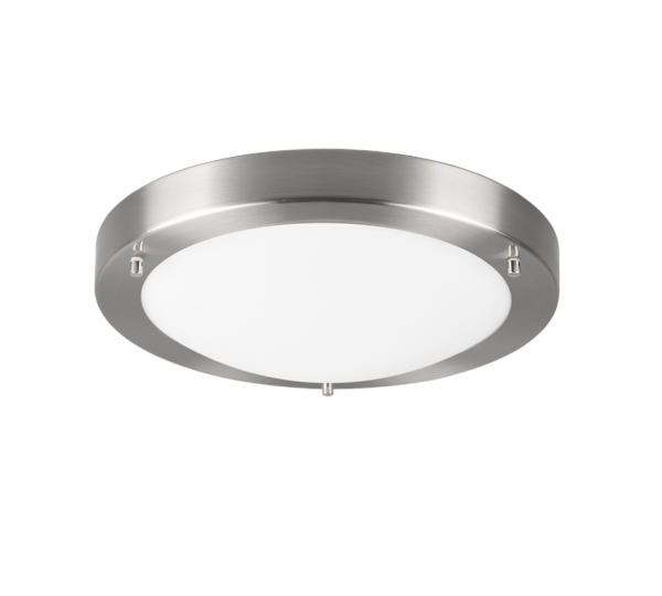 Φωτιστικό Οροφής Trio Lighting   E27 Νίκελ Ματ Μεταλλικό   IP44 6801011-07