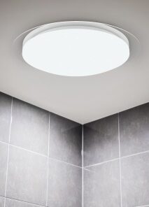 Φωτιστικό Οροφής Trio Lighting LED 18,5W Λευκό Πλαστικό 1900lm IP44 4000K – 680214800