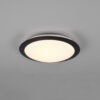 Φωτιστικό Οροφής Trio Lighting  LED 12W Μαύρο Ματ Πλαστικό 1160lm IP44 3000K – 680310132
