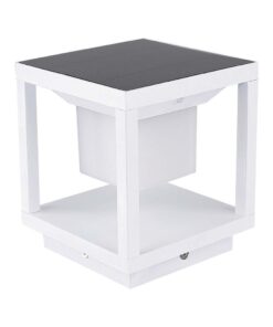 Ηλιακό Φωτιστικό Δαπέδου Κήπου V-TAC με Αισθητήρα Κίνησης IP65 Λευκό Θερμό 3000K – 6806