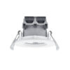 Χωνευτό Φωτιστικό Trio Lighting Zenia LED 5,5W 345lm 3000K  Λευκό Ματ Μεταλλικό IP65  – 680710131