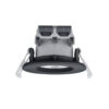 Χωνευτό Φωτιστικό Trio Lighting ZENIA  , 5,5W · 345lm, 3000K Μαύρο Ματ Μεταλλικό IP65  – 680710132