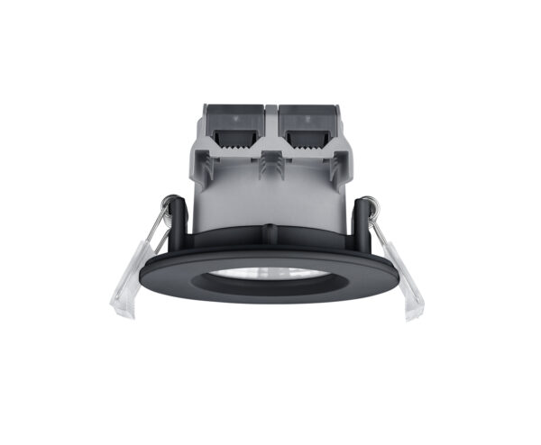 Χωνευτό Φωτιστικό Trio Lighting ZENIA  , 5,5W · 345lm, 3000K Μαύρο Ματ Μεταλλικό IP65  – 680710132