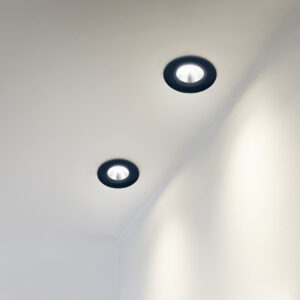 Χωνευτό Φωτιστικό Trio Lighting ZENIA  , 5,5W · 345lm, 3000K Μαύρο Ματ Μεταλλικό IP65  – 680710132
