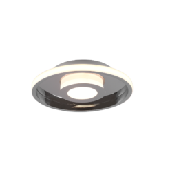 Φωτιστικό Οροφής Trio Lighting LED 28W Χρώμιο Μεταλλικό Step Dimmable 3200lm IP44 3000K – 680810306