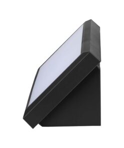 LED αδιάβροχη απλίκα 20W γωνία IP65 6400K ψυχρό λευκό με μαύρο σώμα V-TAC – 6812