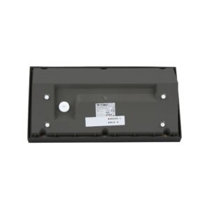 LED αδιάβροχη απλίκα 20W γωνία IP65 6400K ψυχρό λευκό με μαύρο σώμα V-TAC – 6812