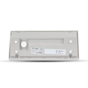 LED αδιάβροχη απλίκα 12W γωνία IP65 6400K ψυχρό λευκό με λευκό σώμα V-TAC – 6815