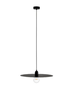 Faro Barcelona PLAT Κρεμαστό Φωτιστικό Μαύρου Χρώματος E27 60W- 68145