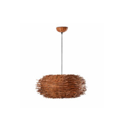 Faro Barcelona NIDO Κρεμαστό Φωτιστικό Καφέ Χρώματος 1XE27 60W- 68153
