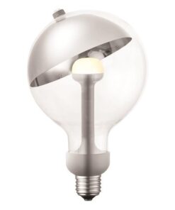 ΛΑΜΠΑ LED "MOVE ME" ΓΛΟΜΠΟΣ G120 E27 5,5W 2700K 220-240V ΑΣΗΜΙ/ΑΣΗΜΙ EUROLAMP – 147-81890