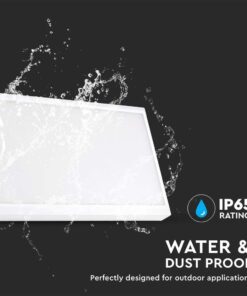 LED αδιάβροχη απλίκα 20W γωνία IP65 4000K φυσικό λευκό με λευκό σώμα V-TAC – 6817