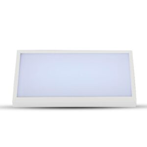 LED αδιάβροχη απλίκα 20W γωνία IP65 4000K φυσικό λευκό με λευκό σώμα V-TAC – 6817