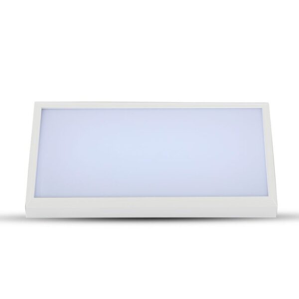 LED αδιάβροχη απλίκα 20W γωνία IP65 4000K φυσικό λευκό με λευκό σώμα V-TAC – 6817