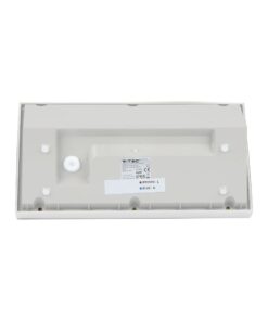 LED αδιάβροχη απλίκα 20W γωνία IP65 4000K φυσικό λευκό με λευκό σώμα V-TAC – 6817