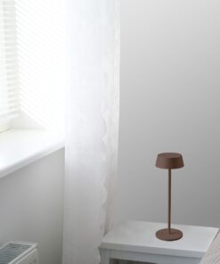 LED Επαναφορτιζόμενο Πορτατιφ 2W 3000Κ με Καφέ Σώμα Dimmable IP54 V-TAC – 6821