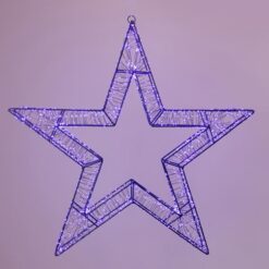 ΑΣΤΕΡΙ ΦΩΤΙΖΟΜΕΝΟ 50cm, 1200 LED, 31V ΜΕΤΑΣΧΗΜΑΤΙΣΤΗ, TIMER, ΜΑΥΡΟΣ ΜΕΤΑΛΛΙΚΟΣ ΣΚΕΛΕΤΟΣ, ΜΑΥΡΟ ΧΑΛΚΙΝΟ ΚΑΛΩΔΙΟ, ΜΩΒ LED, ΠΡΟΕΚΤΑΣΗ ΠΑΡΟΧΗΣ 5m, IP44 EUROLAMP – 600-22540