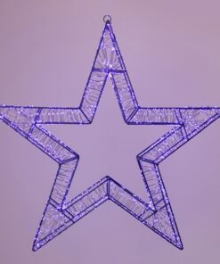 ΑΣΤΕΡΙ ΦΩΤΙΖΟΜΕΝΟ 50cm, 1200 LED, 31V ΜΕΤΑΣΧΗΜΑΤΙΣΤΗ, TIMER, ΜΑΥΡΟΣ ΜΕΤΑΛΛΙΚΟΣ ΣΚΕΛΕΤΟΣ, ΜΑΥΡΟ ΧΑΛΚΙΝΟ ΚΑΛΩΔΙΟ, ΜΩΒ LED, ΠΡΟΕΚΤΑΣΗ ΠΑΡΟΧΗΣ 5m, IP44 EUROLAMP – 600-22540