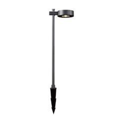 LED αδιάβροχο φωτιστικό καρφί 7W IP65 4000K φυσικό λευκό με μαύρο σώμα V-TAC – 6839