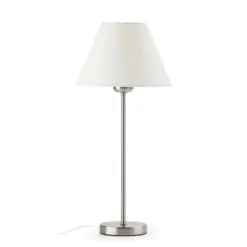 Faro Barcelona Φωτιστικό Πορτατίφ Nidia Μπεζ 1XE27 – 68423