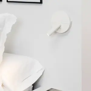 Faro Barcelona DUAS Φωτιστικό Τοίχου με USB, COB και Αναγνώστη LED σε Λευκό Χρώμα 3W 2700K  – 68467