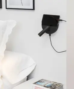 Faro Barcelona DUAS Φωτιστικό Τοίχου LED με Αναγνώστη και USB COB 3W 2700K – 68468