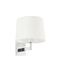 Faro Barcelona ARTIS Επιτοίχιο Φωτιστικό Χρωμίου-Λευκού Χρώματος- 68491-01